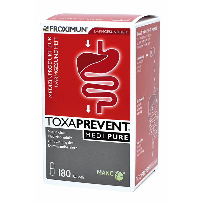 Froximun Toxaprevent Pure ile Sağlıklı bir vücudun sağlıklı bir bağırsak florasının varlığı ile mümkün olduğu kanıtlanmış bir gerçektir.  
